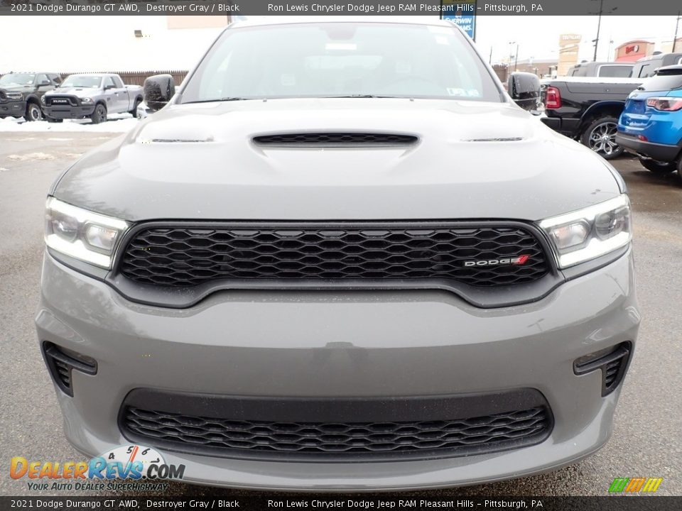 2021 Dodge Durango GT AWD Destroyer Gray / Black Photo #9