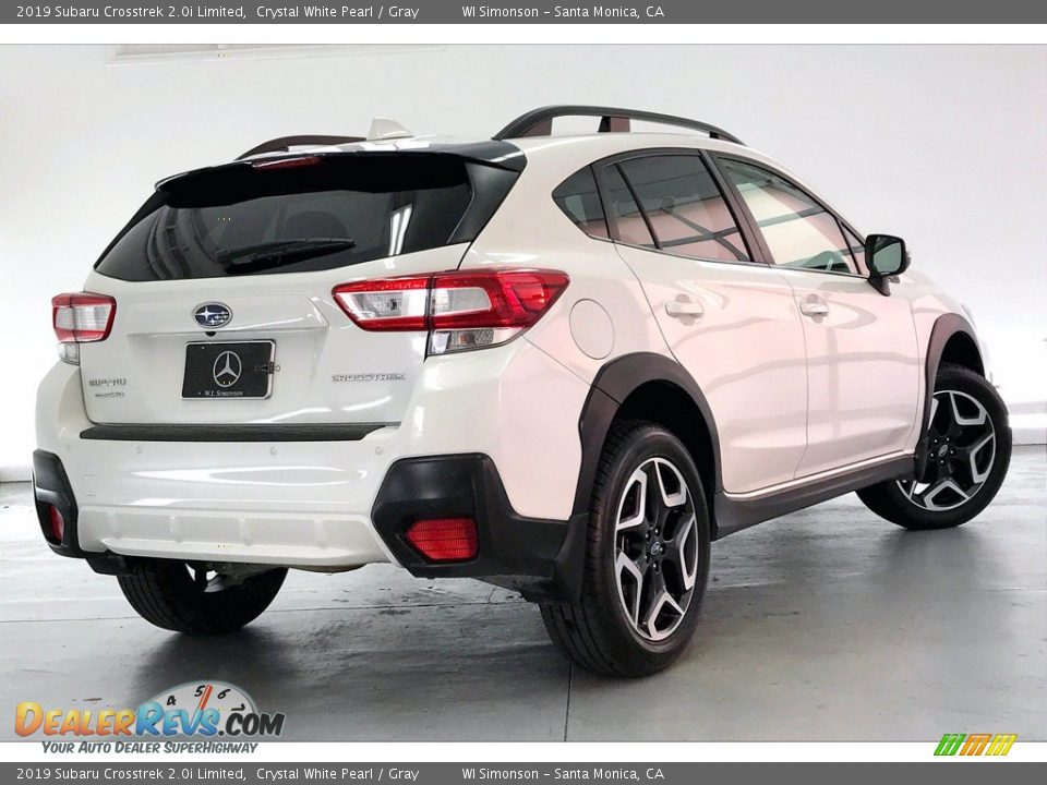 2019 Subaru Crosstrek 2.0i Limited Crystal White Pearl / Gray Photo #13