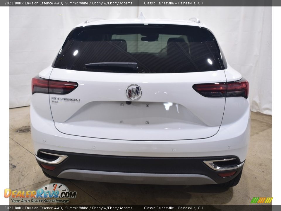 2021 Buick Envision Essence AWD Summit White / Ebony w/Ebony Accents Photo #3