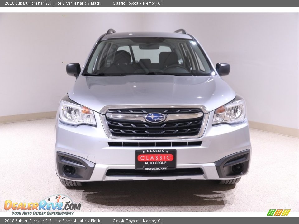 2018 Subaru Forester 2.5i Ice Silver Metallic / Black Photo #2