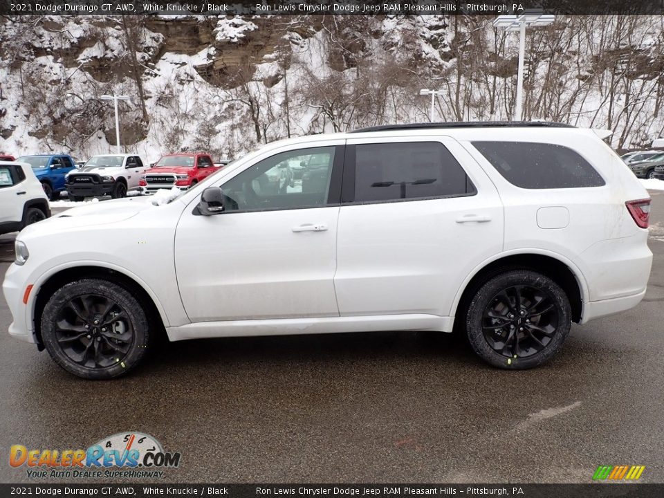 2021 Dodge Durango GT AWD White Knuckle / Black Photo #2