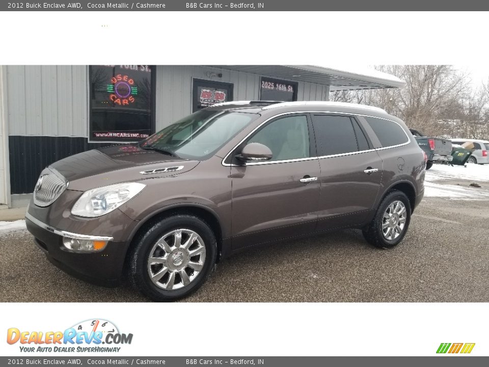 2012 Buick Enclave AWD Cocoa Metallic / Cashmere Photo #1