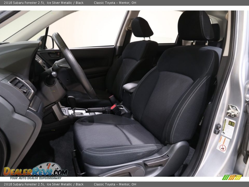 2018 Subaru Forester 2.5i Ice Silver Metallic / Black Photo #5