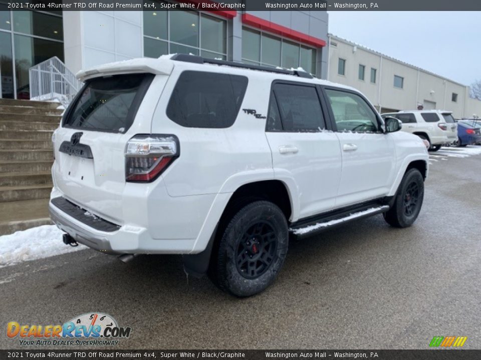 2021 Toyota 4Runner TRD Off Road Premium 4x4 Super White / Black/Graphite Photo #14