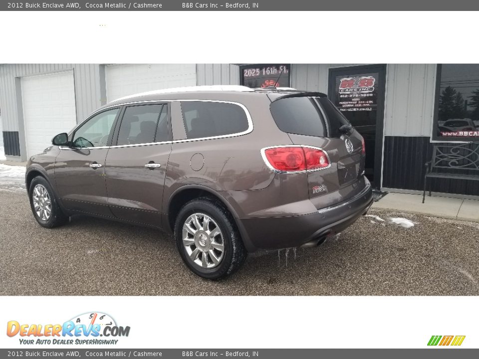 2012 Buick Enclave AWD Cocoa Metallic / Cashmere Photo #3