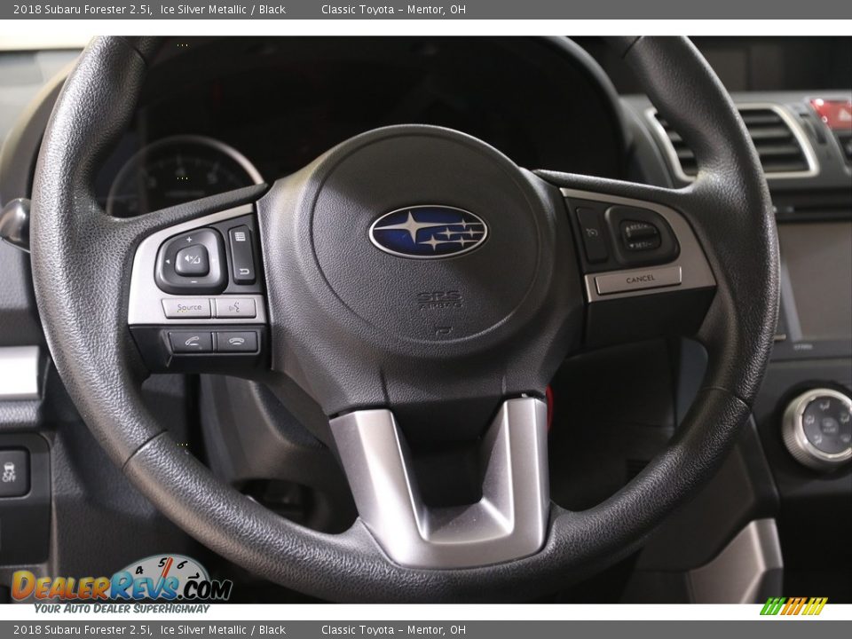 2018 Subaru Forester 2.5i Ice Silver Metallic / Black Photo #7