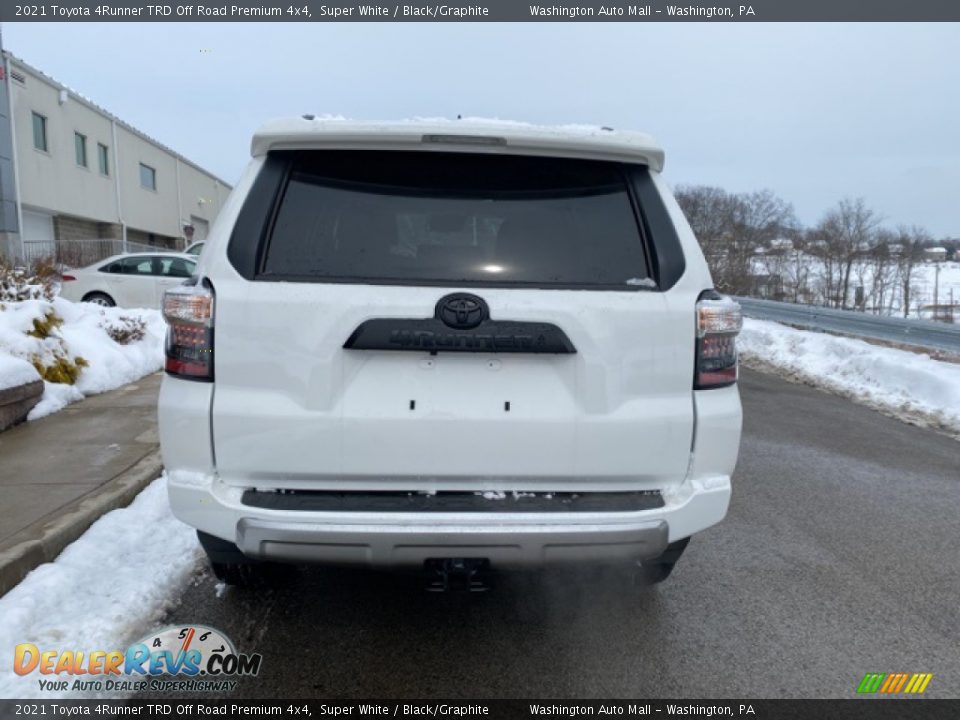 2021 Toyota 4Runner TRD Off Road Premium 4x4 Super White / Black/Graphite Photo #15