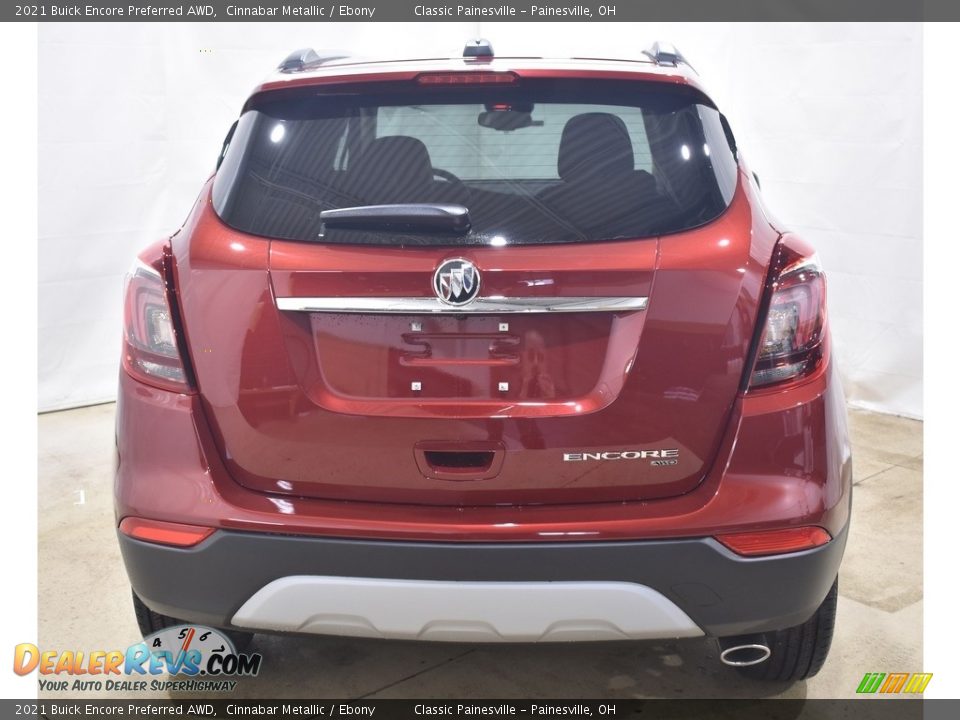 2021 Buick Encore Preferred AWD Cinnabar Metallic / Ebony Photo #3