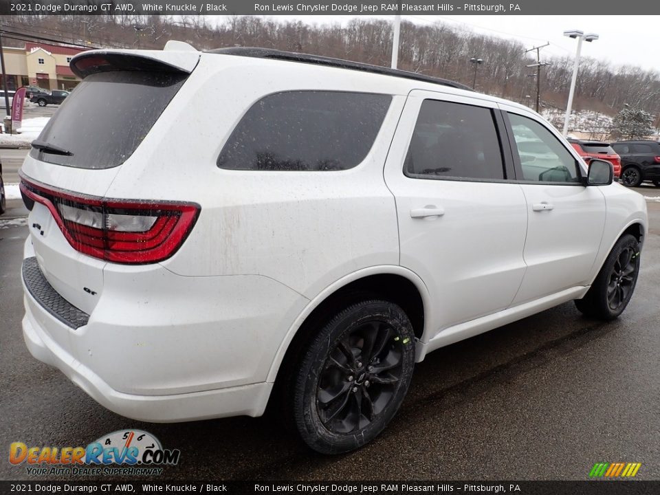 2021 Dodge Durango GT AWD White Knuckle / Black Photo #6