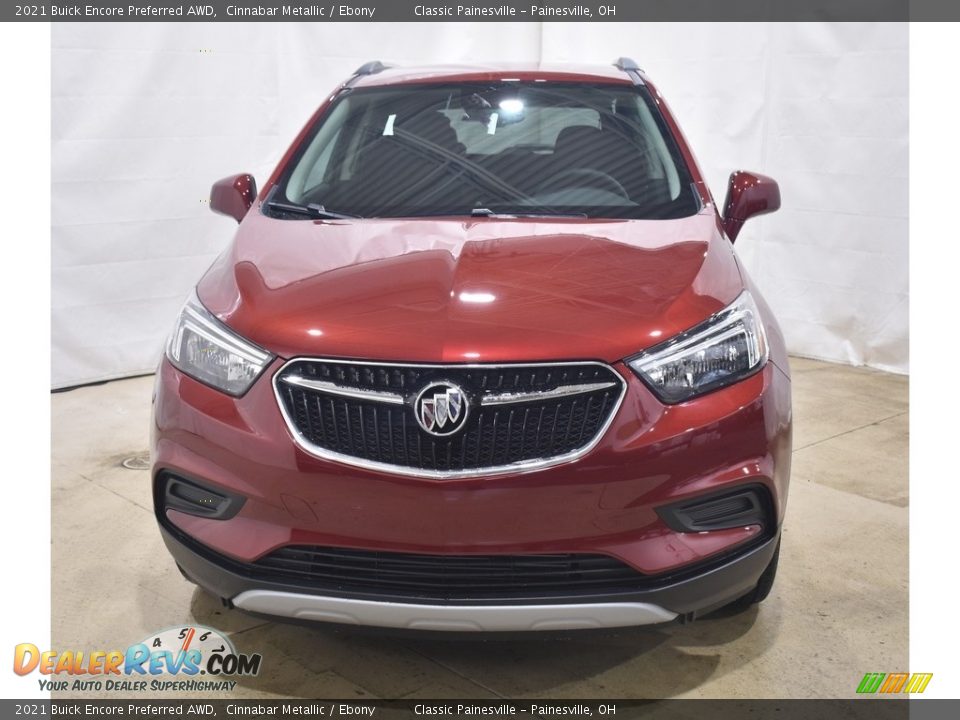 2021 Buick Encore Preferred AWD Cinnabar Metallic / Ebony Photo #4