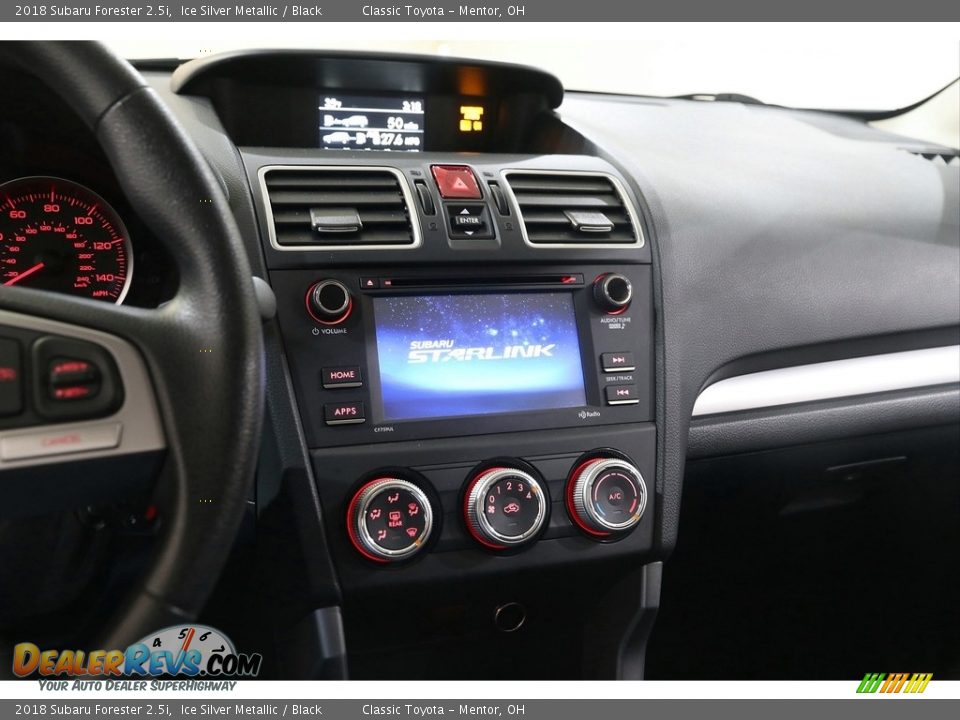 2018 Subaru Forester 2.5i Ice Silver Metallic / Black Photo #9