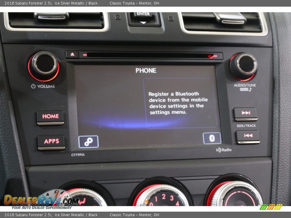 2018 Subaru Forester 2.5i Ice Silver Metallic / Black Photo #16