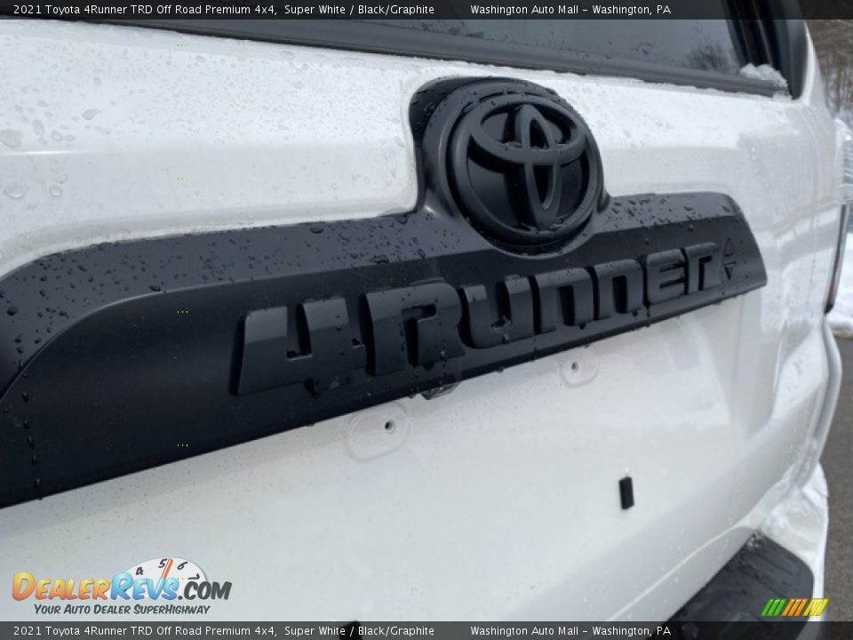 2021 Toyota 4Runner TRD Off Road Premium 4x4 Super White / Black/Graphite Photo #25