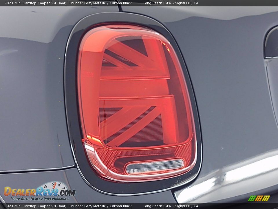 2021 Mini Hardtop Cooper S 4 Door Thunder Gray Metallic / Carbon Black Photo #8