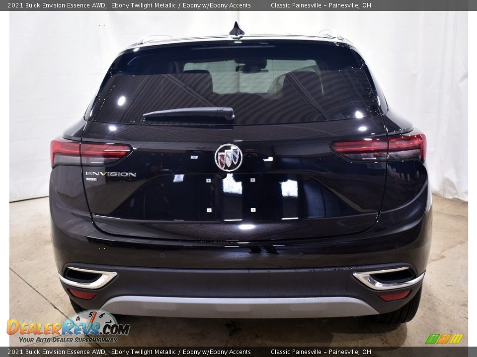 2021 Buick Envision Essence AWD Ebony Twilight Metallic / Ebony w/Ebony Accents Photo #3