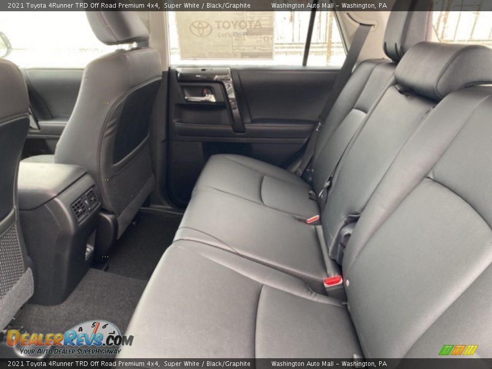 Rear Seat of 2021 Toyota 4Runner TRD Off Road Premium 4x4 Photo #29