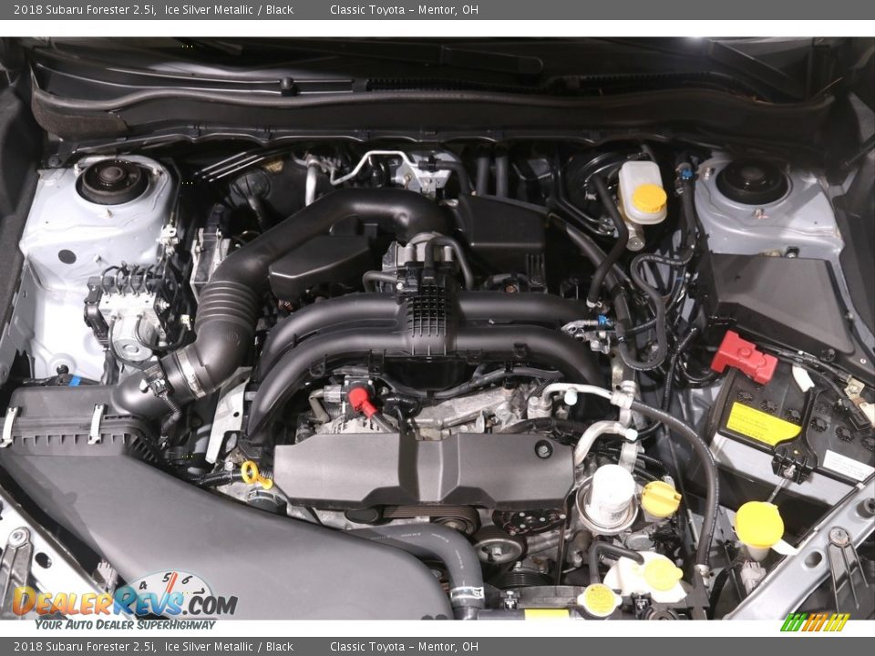 2018 Subaru Forester 2.5i Ice Silver Metallic / Black Photo #23