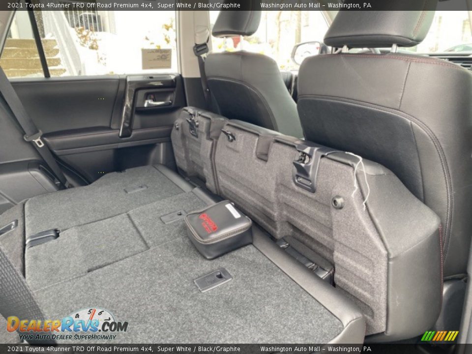 Rear Seat of 2021 Toyota 4Runner TRD Off Road Premium 4x4 Photo #32
