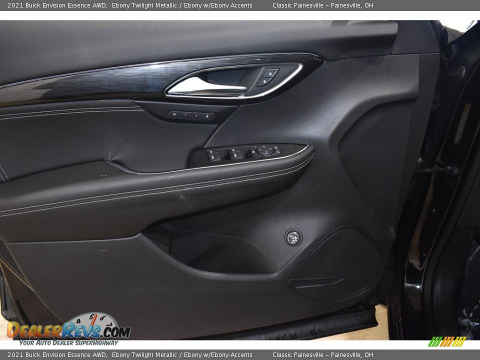 2021 Buick Envision Essence AWD Ebony Twilight Metallic / Ebony w/Ebony Accents Photo #8