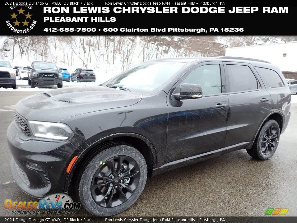 2021 Dodge Durango GT AWD DB Black / Black Photo #1