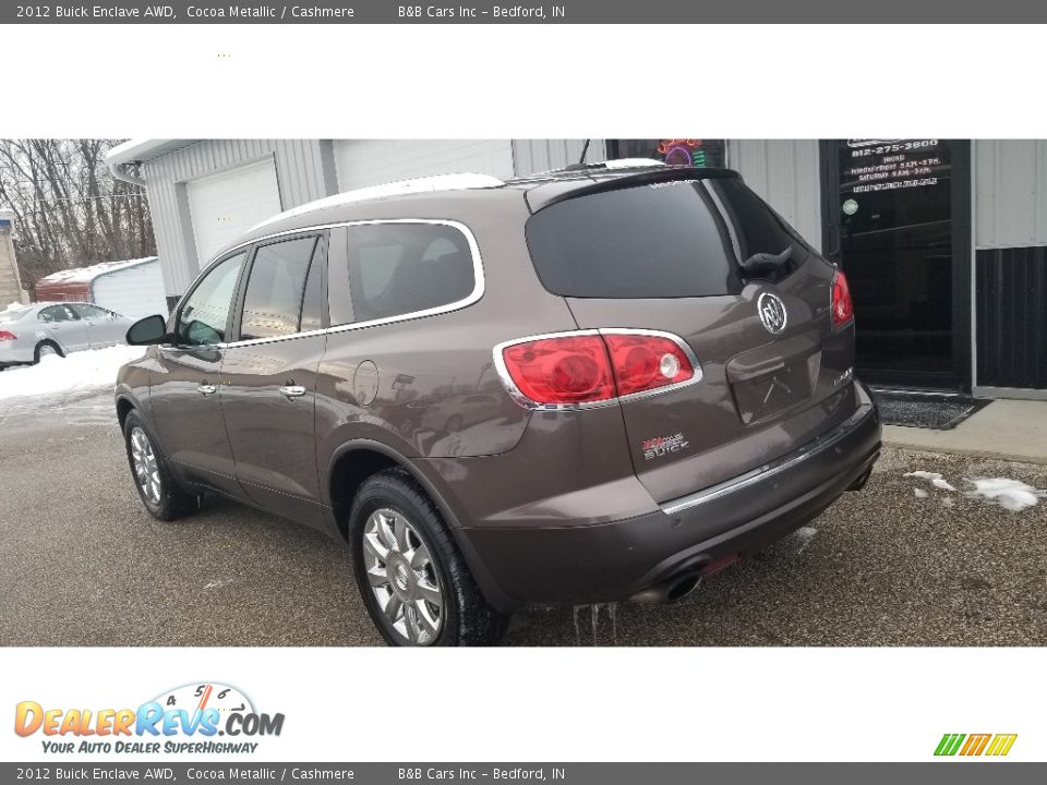 2012 Buick Enclave AWD Cocoa Metallic / Cashmere Photo #25