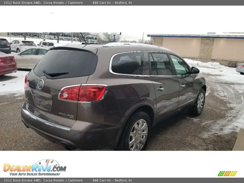 2012 Buick Enclave AWD Cocoa Metallic / Cashmere Photo #26