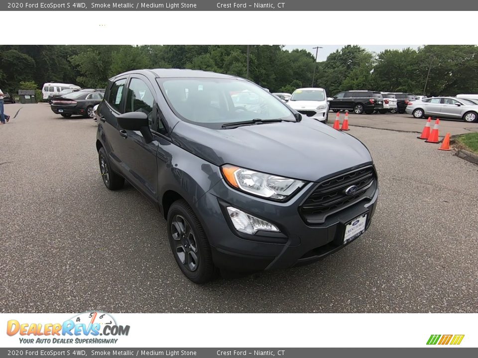2020 Ford EcoSport S 4WD Smoke Metallic / Medium Light Stone Photo #1