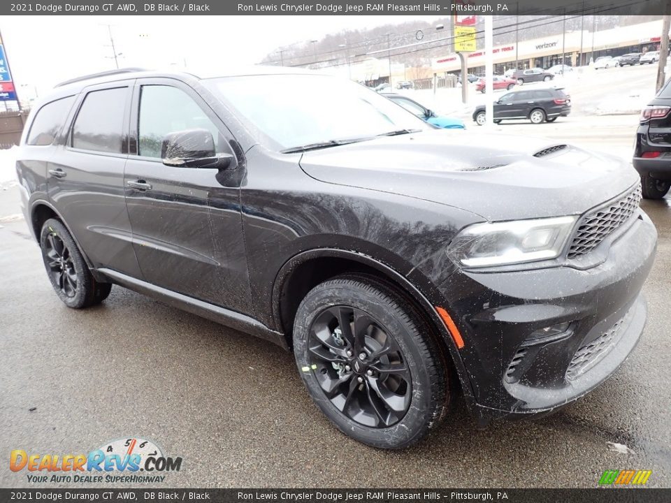 2021 Dodge Durango GT AWD DB Black / Black Photo #8