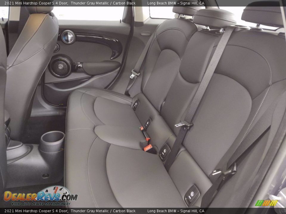 2021 Mini Hardtop Cooper S 4 Door Thunder Gray Metallic / Carbon Black Photo #22