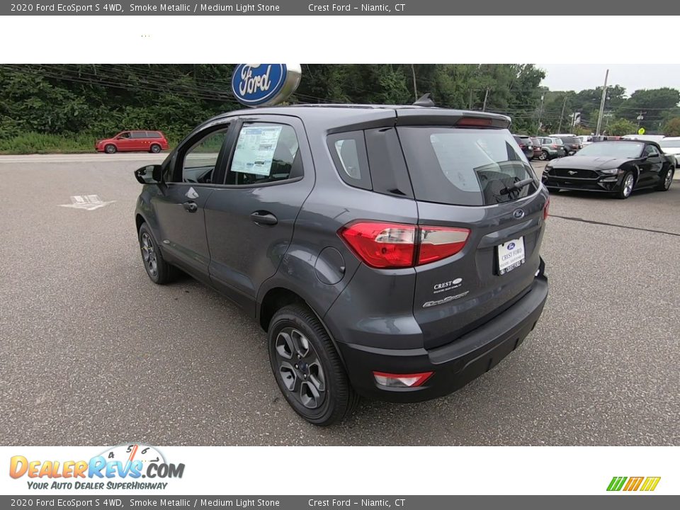 2020 Ford EcoSport S 4WD Smoke Metallic / Medium Light Stone Photo #5