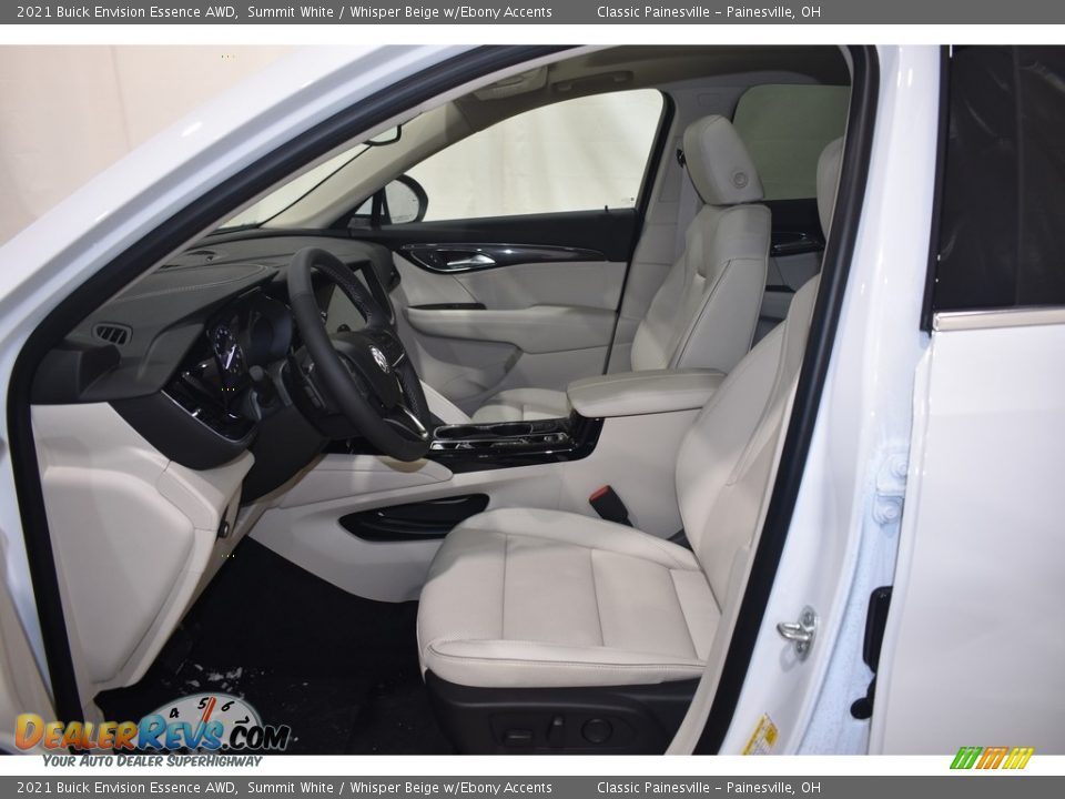 2021 Buick Envision Essence AWD Summit White / Whisper Beige w/Ebony Accents Photo #7