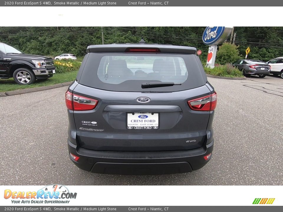 2020 Ford EcoSport S 4WD Smoke Metallic / Medium Light Stone Photo #6