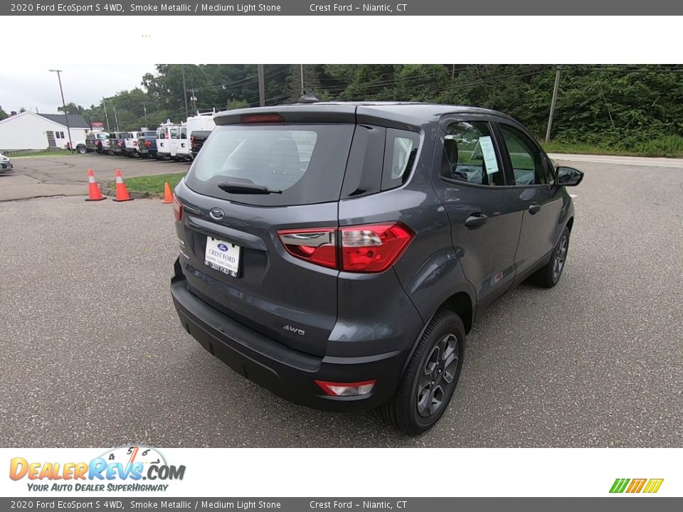 2020 Ford EcoSport S 4WD Smoke Metallic / Medium Light Stone Photo #7