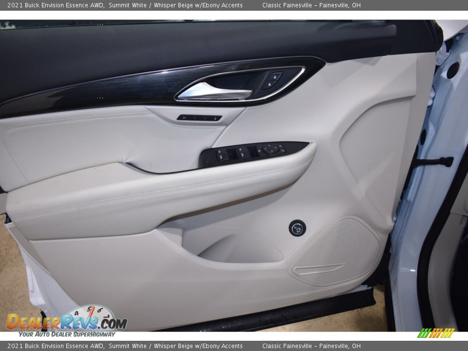 2021 Buick Envision Essence AWD Summit White / Whisper Beige w/Ebony Accents Photo #9