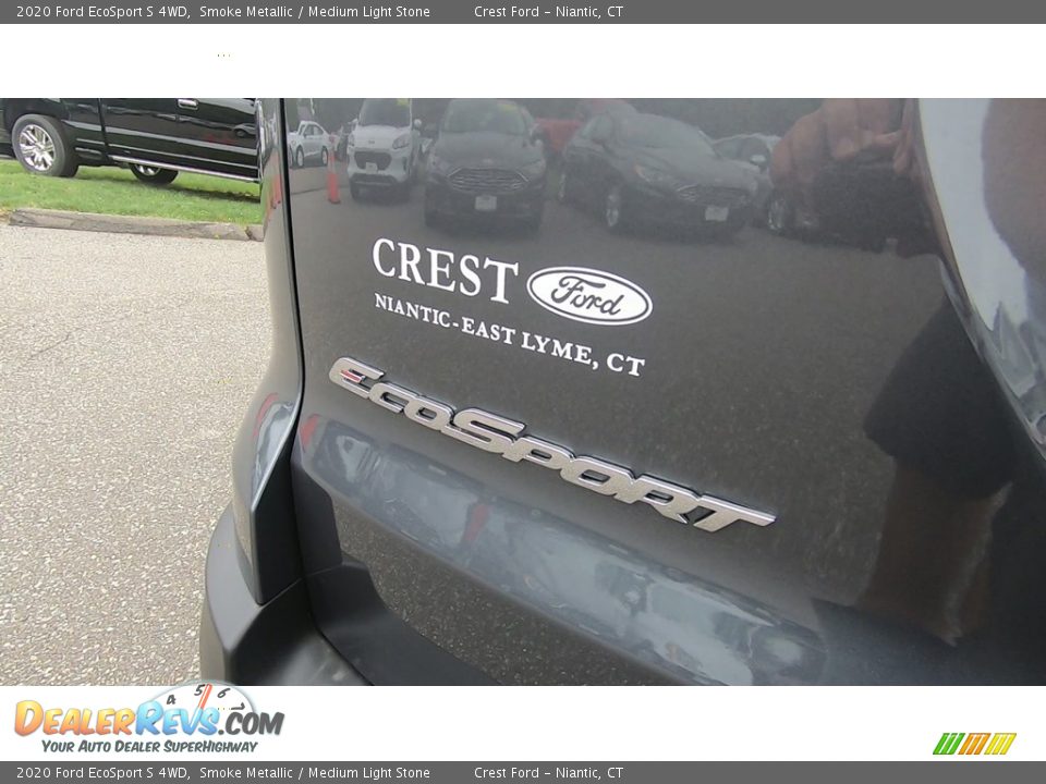 2020 Ford EcoSport S 4WD Smoke Metallic / Medium Light Stone Photo #10