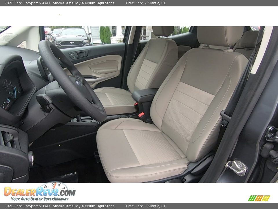 2020 Ford EcoSport S 4WD Smoke Metallic / Medium Light Stone Photo #12