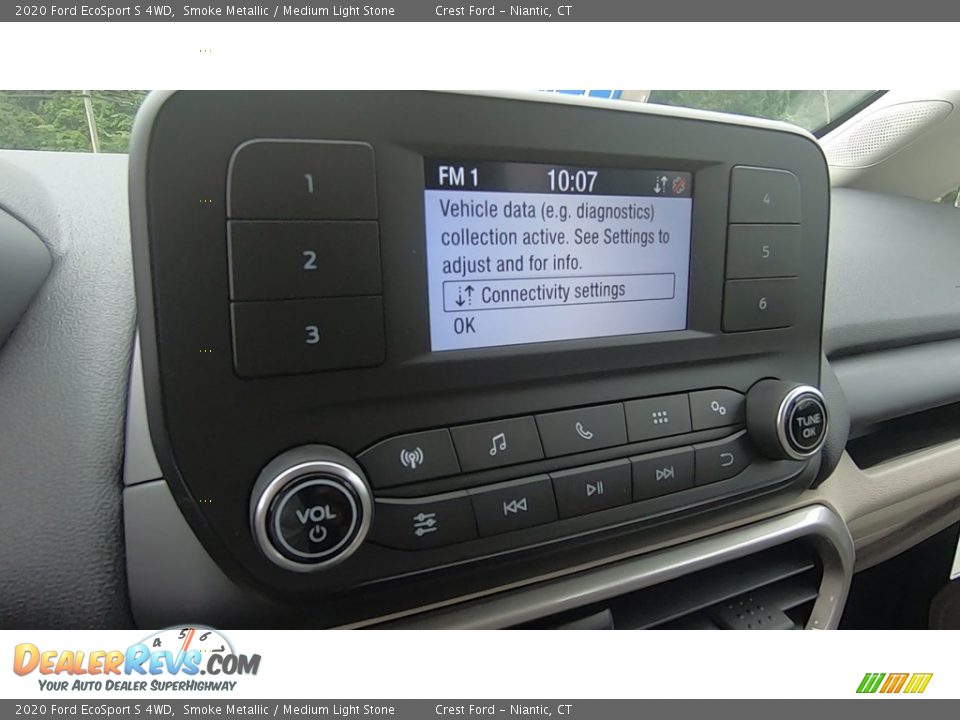 2020 Ford EcoSport S 4WD Smoke Metallic / Medium Light Stone Photo #15