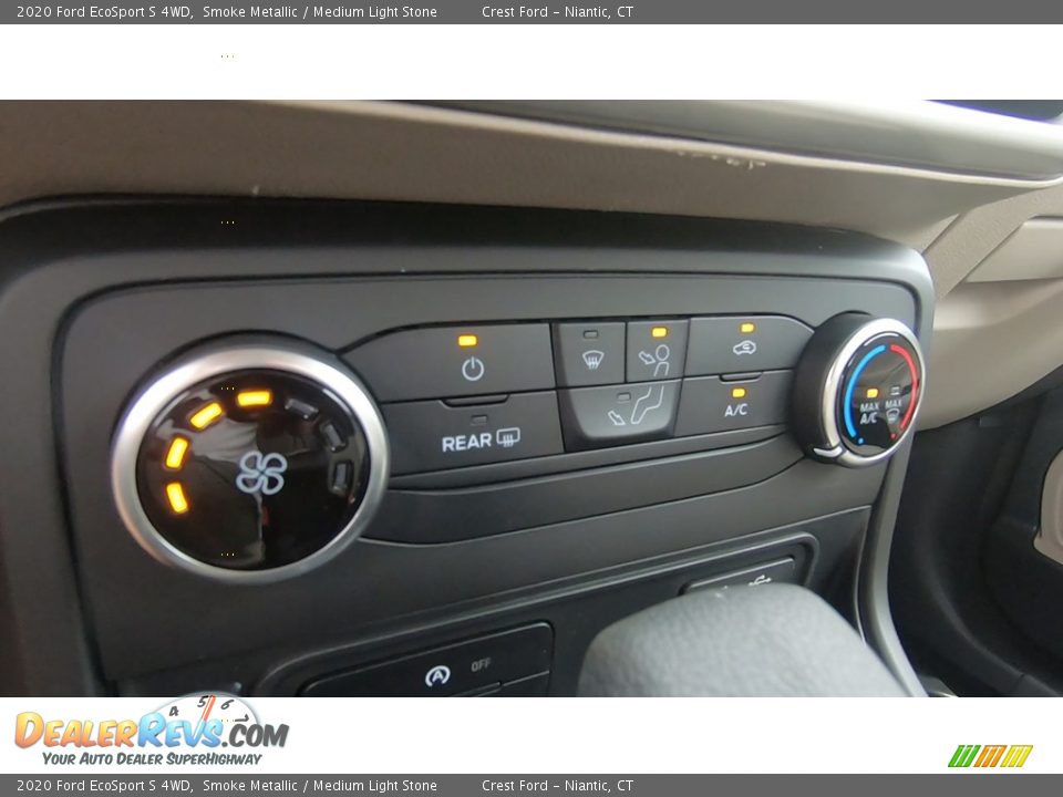 2020 Ford EcoSport S 4WD Smoke Metallic / Medium Light Stone Photo #16