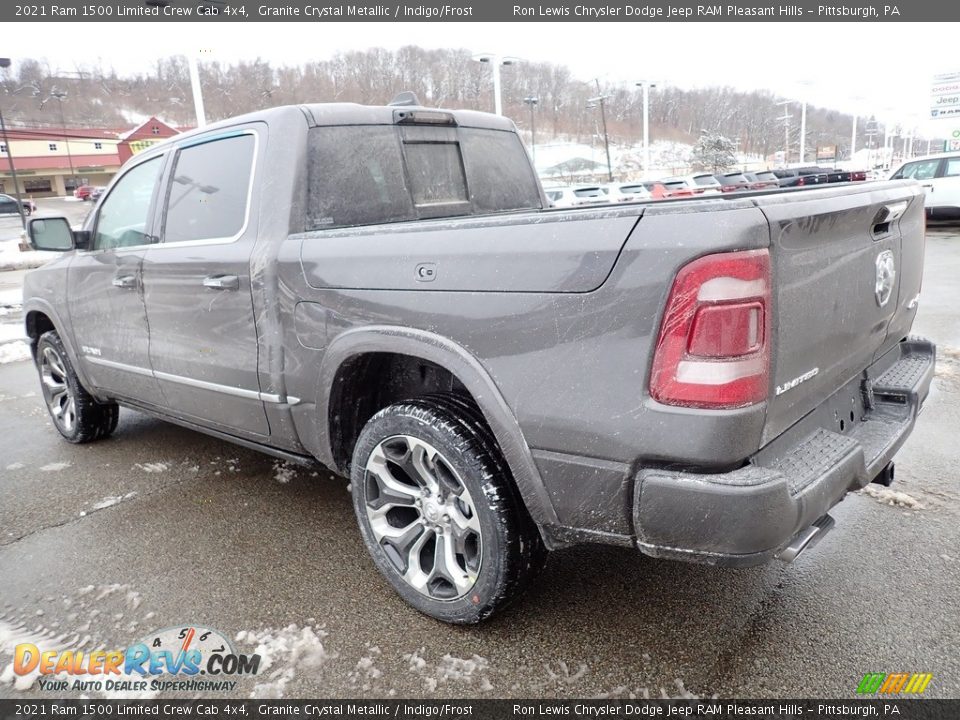 2021 Ram 1500 Limited Crew Cab 4x4 Granite Crystal Metallic / Indigo/Frost Photo #3