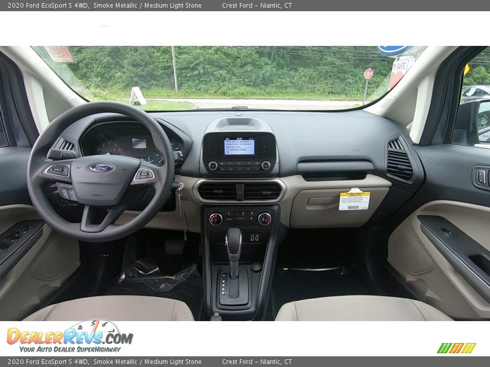 2020 Ford EcoSport S 4WD Smoke Metallic / Medium Light Stone Photo #19