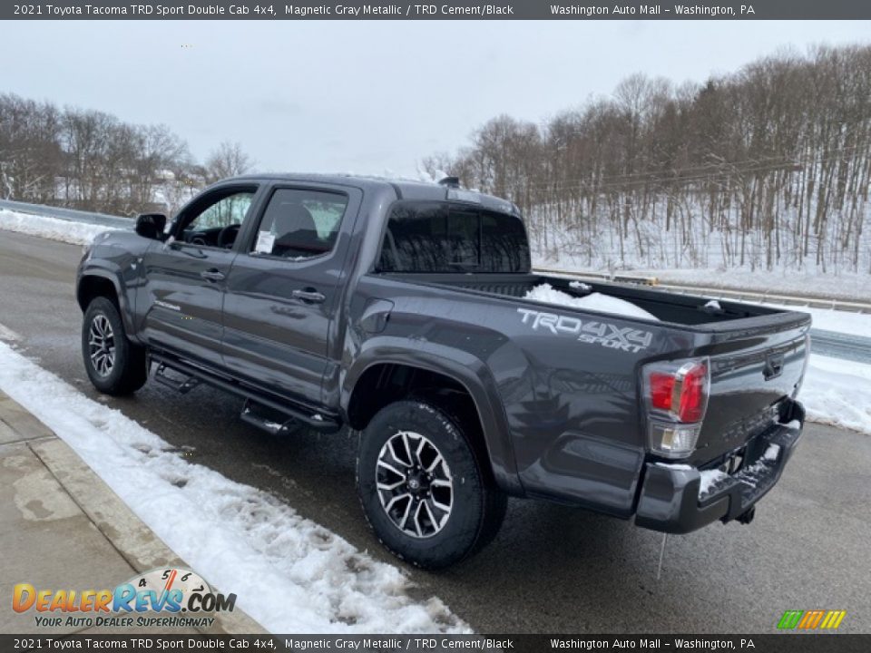 2021 Toyota Tacoma TRD Sport Double Cab 4x4 Magnetic Gray Metallic / TRD Cement/Black Photo #2