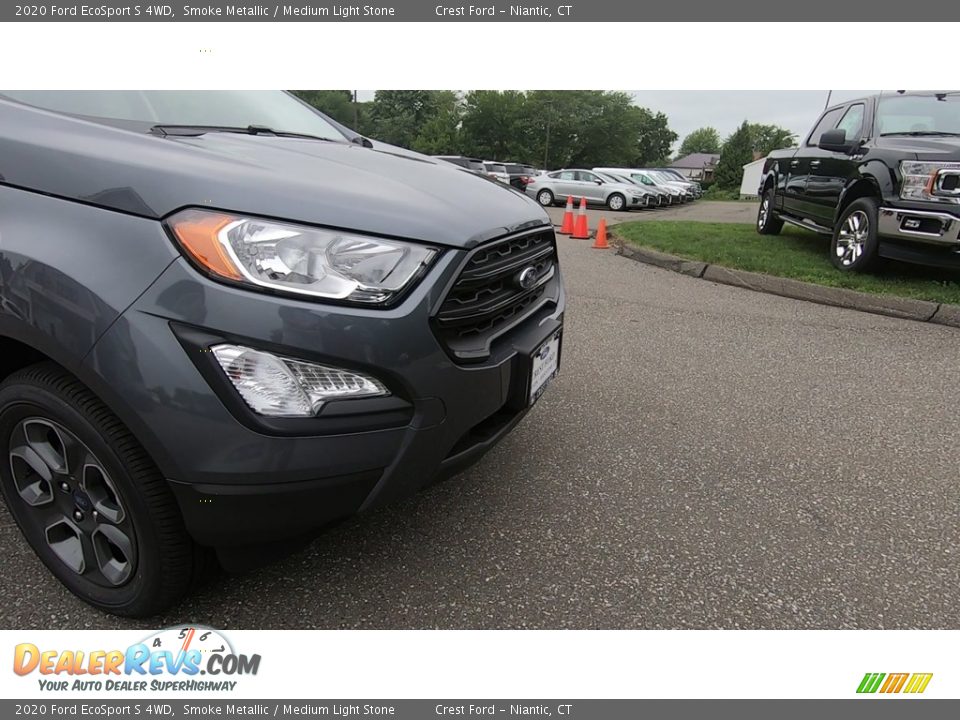 2020 Ford EcoSport S 4WD Smoke Metallic / Medium Light Stone Photo #27