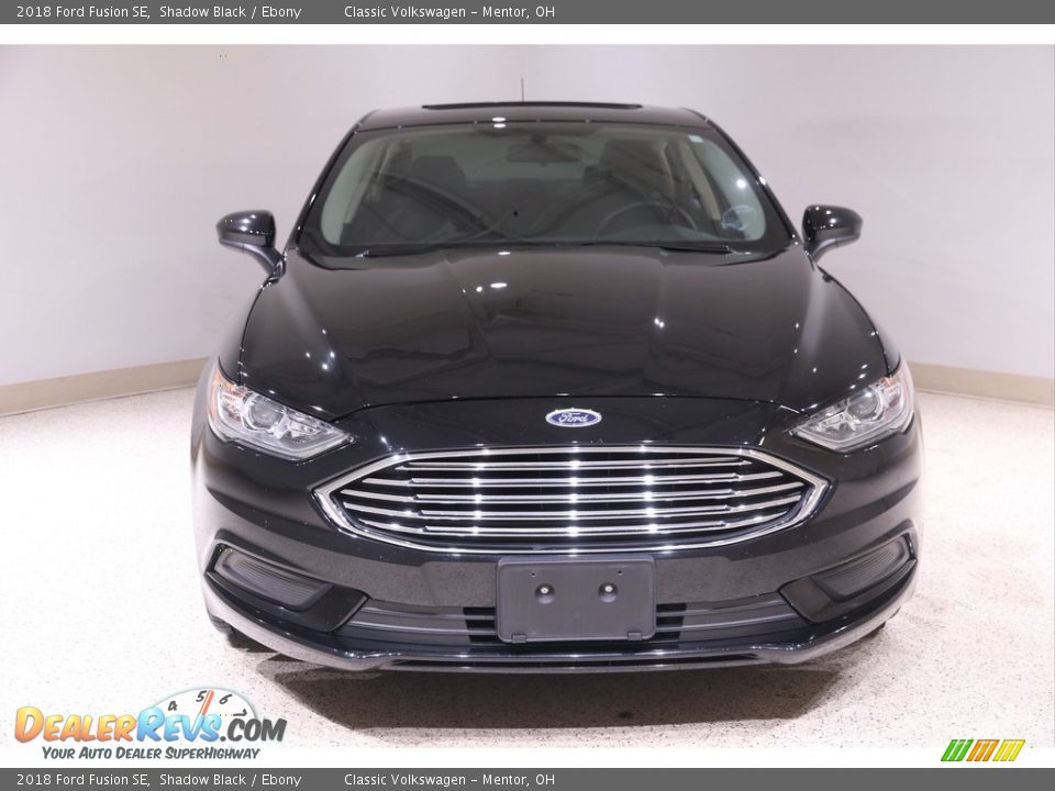 2018 Ford Fusion SE Shadow Black / Ebony Photo #2