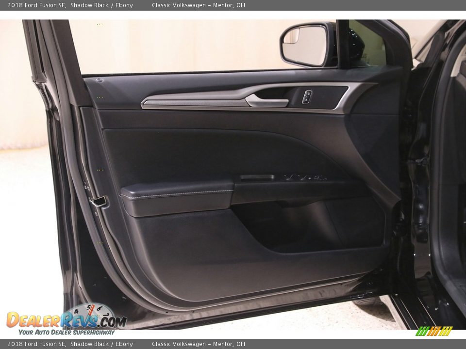 2018 Ford Fusion SE Shadow Black / Ebony Photo #5