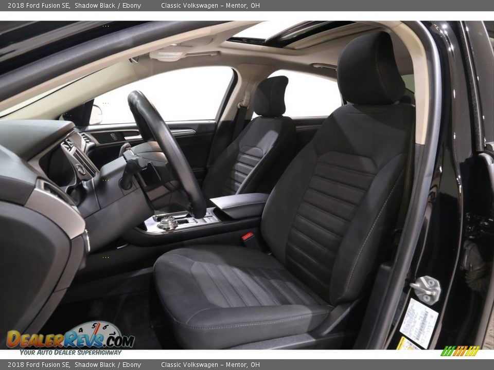 2018 Ford Fusion SE Shadow Black / Ebony Photo #6