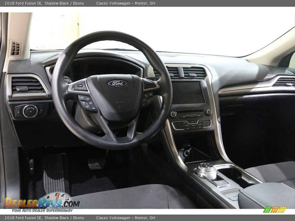 2018 Ford Fusion SE Shadow Black / Ebony Photo #7
