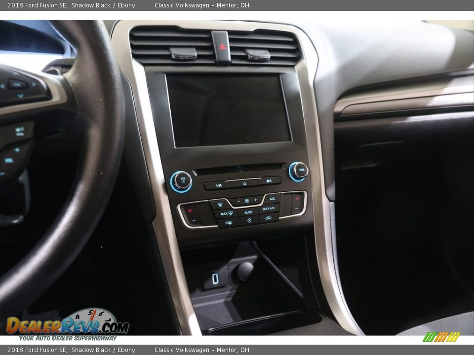 2018 Ford Fusion SE Shadow Black / Ebony Photo #10