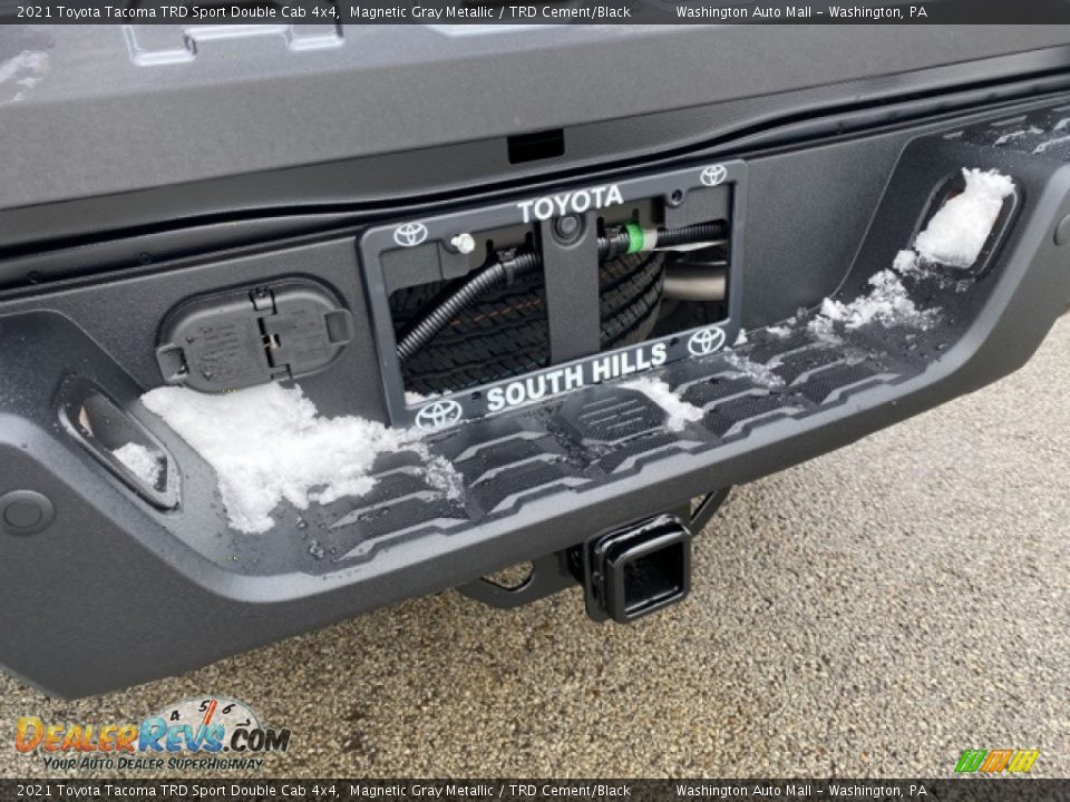 2021 Toyota Tacoma TRD Sport Double Cab 4x4 Magnetic Gray Metallic / TRD Cement/Black Photo #22