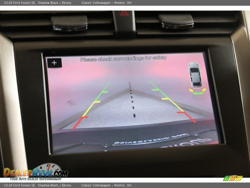 2018 Ford Fusion SE Shadow Black / Ebony Photo #16