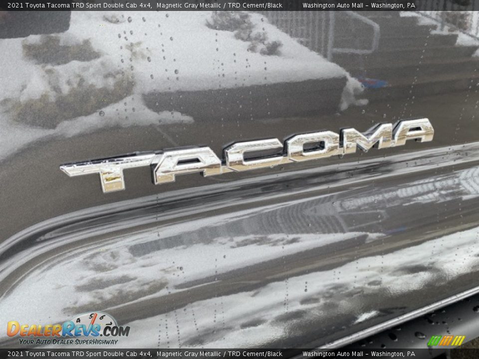 2021 Toyota Tacoma TRD Sport Double Cab 4x4 Magnetic Gray Metallic / TRD Cement/Black Photo #25